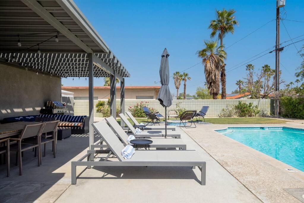 Relax At The 3Br Tranquil Oasis In Palm Springs 빌라 외부 사진