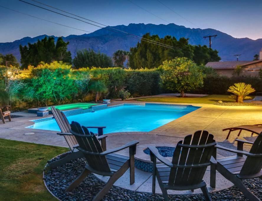 Relax At The 3Br Tranquil Oasis In Palm Springs 빌라 외부 사진