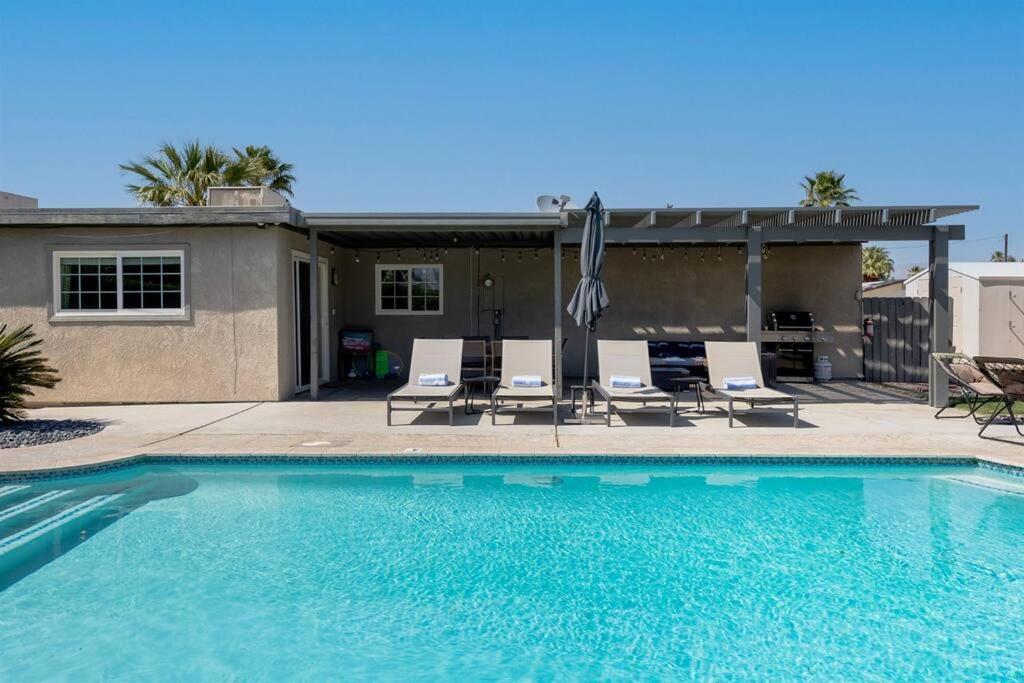 Relax At The 3Br Tranquil Oasis In Palm Springs 빌라 외부 사진